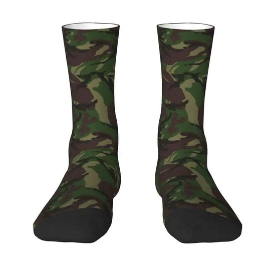 British DPM Camo Crew Socks - Military-Grade Durability - Military-Outdoors.com