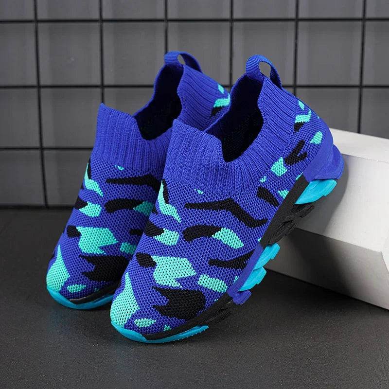Camo Boys Sneakers - Durable Kids Shoes by Military-Outdoors - Military-Outdoors.com