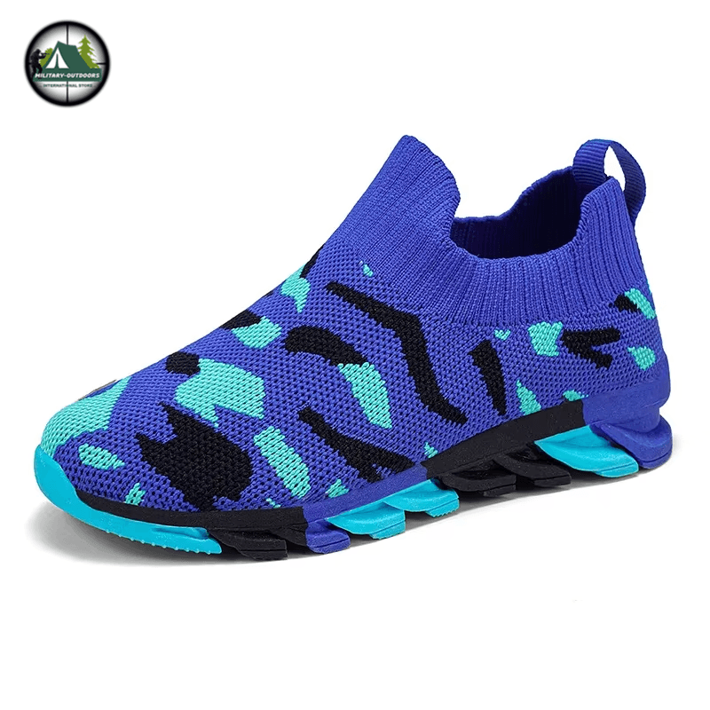 Camo Boys Sneakers - Durable Kids Shoes by Military-Outdoors - Military-Outdoors.com