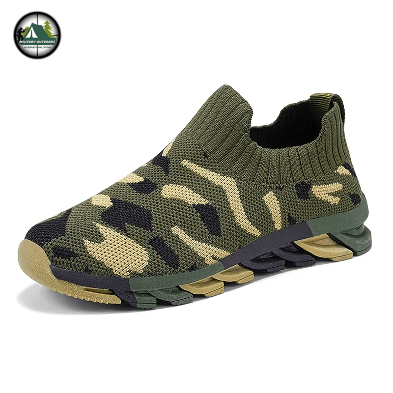Camo Boys Sneakers - Durable Kids Shoes by Military-Outdoors - Military-Outdoors.com