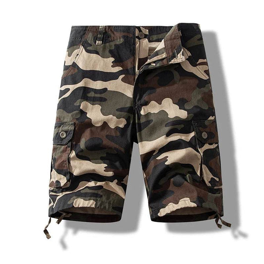 Camo Cotton Shorts for Outdoor Adventure - Military-Outdoors.com