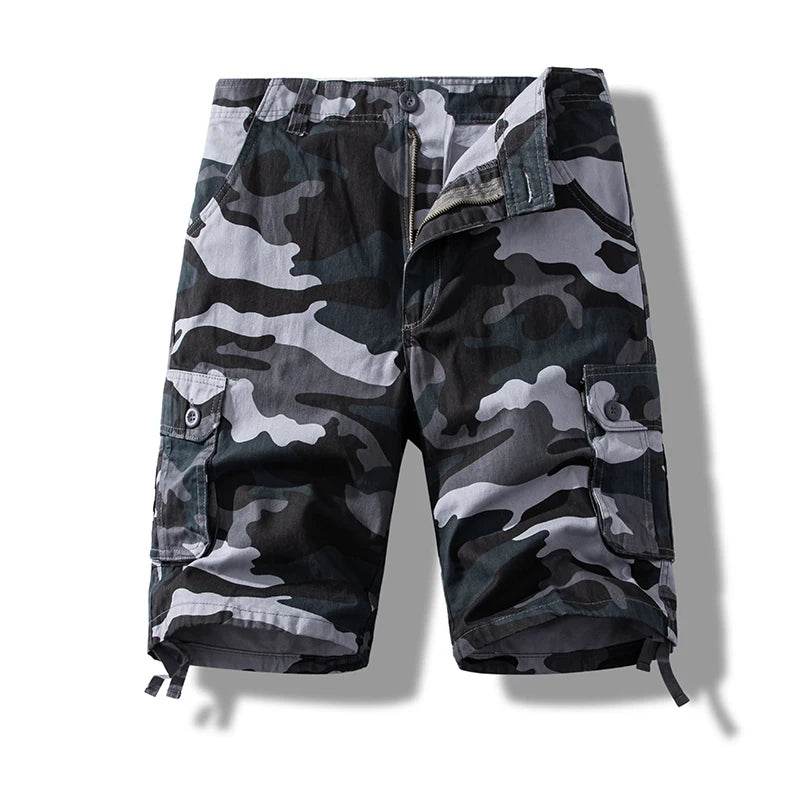 Camo Cotton Shorts for Outdoor Adventure - Military-Outdoors.com