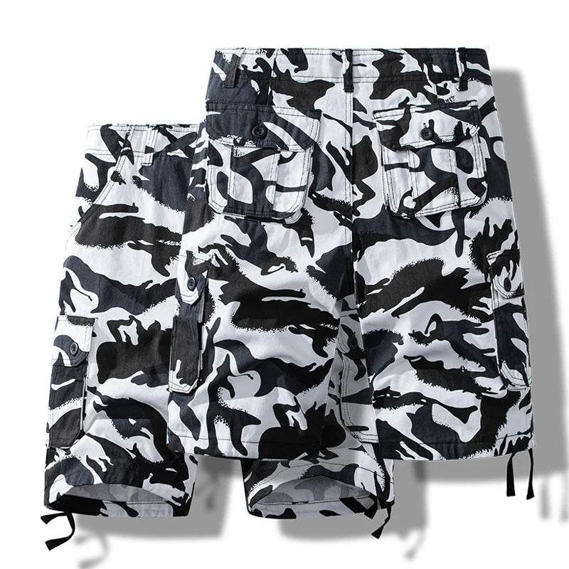 Camo Cotton Shorts for Outdoor Adventure - Military-Outdoors.com