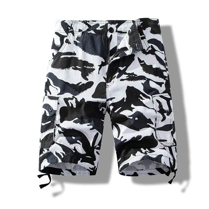 Camo Cotton Shorts for Outdoor Adventure - Military-Outdoors.com