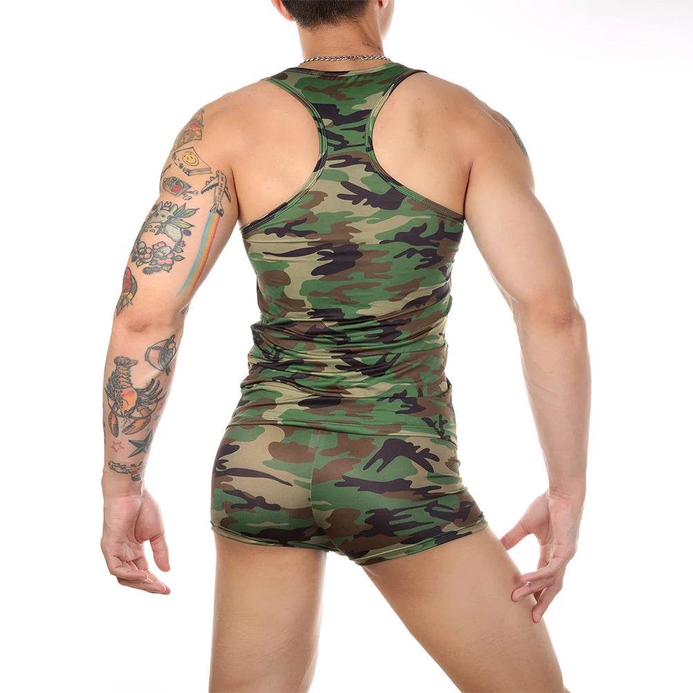 Camo Mens Underwear Vest - Military-Outdoors Collection - Military-Outdoors.com