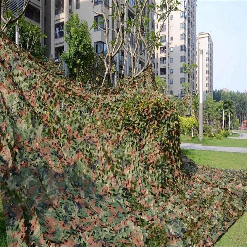 Camo netting for outdoor camouflage and decoration 