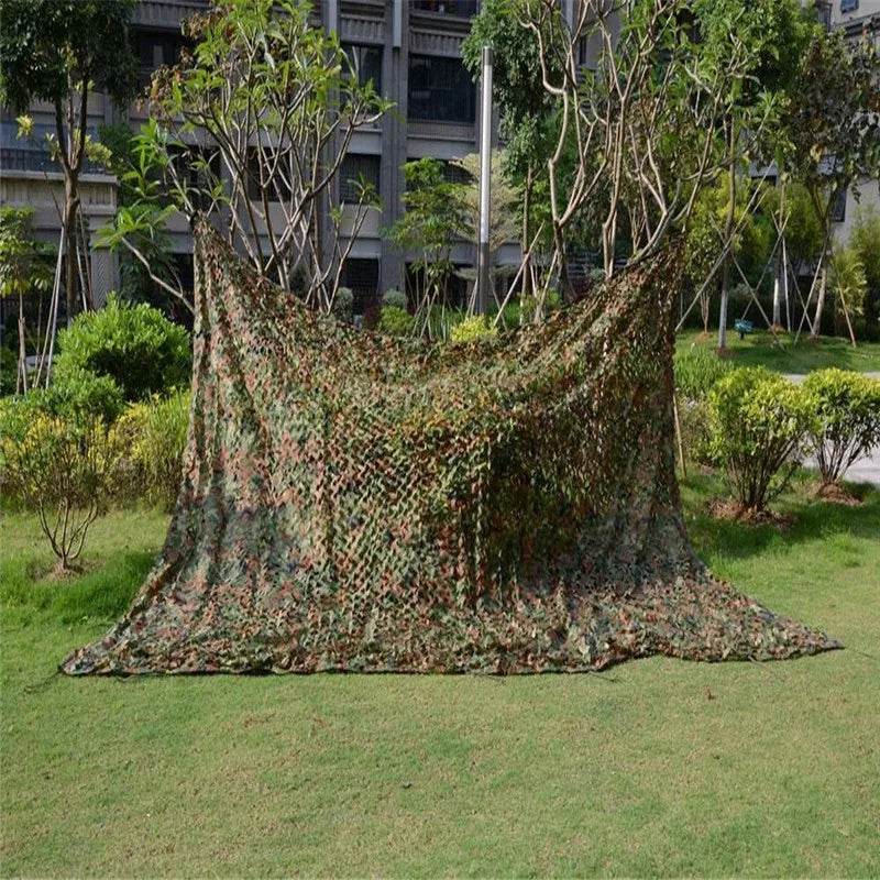 Camo netting camouflage cover for outdoor concealment and protection