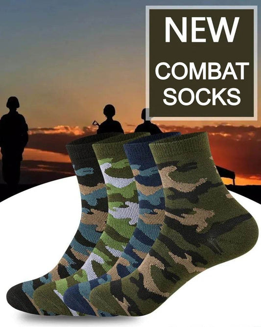 5 Pairs Camouflage Army Cotton Socks - Military-Outdoors.com