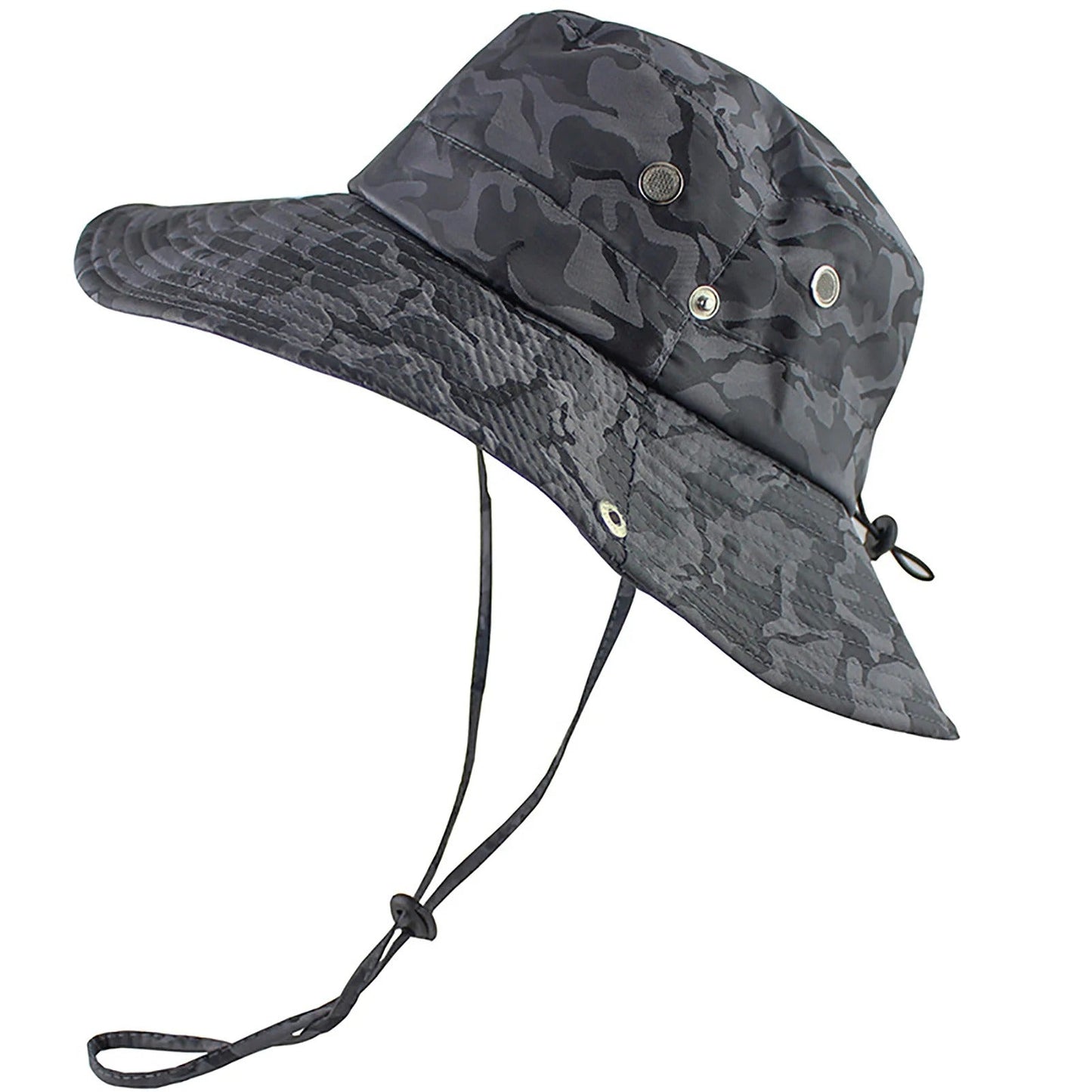 Grey Camouflage Military Hat - Durable Outdoor Gear Military-Outdoors.com