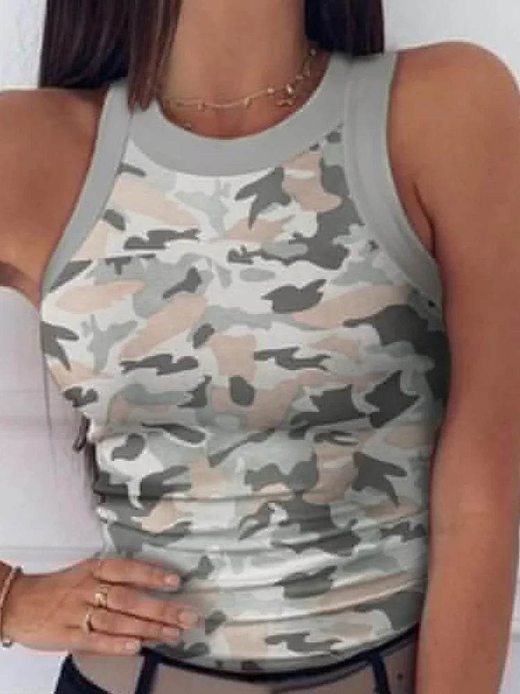 Military-Outdoors Camouflage Sleeveless Top - Military-Outdoors.com