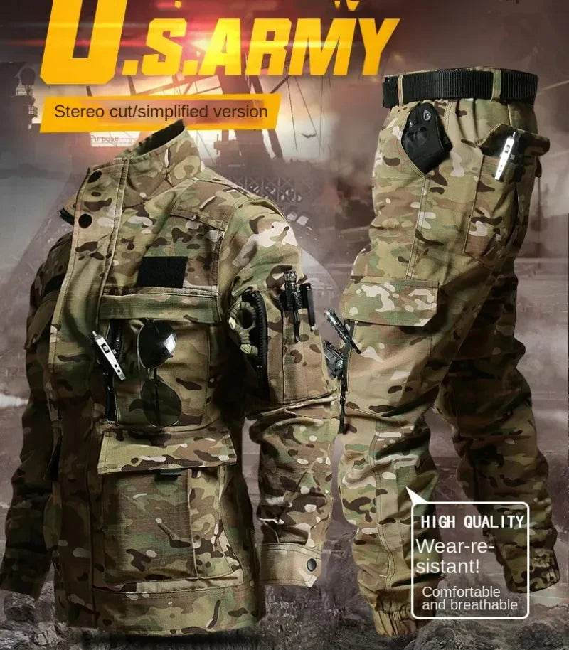 Military Camouflage Suit for War Games by Military-Outdoors - Military-Outdoors.com