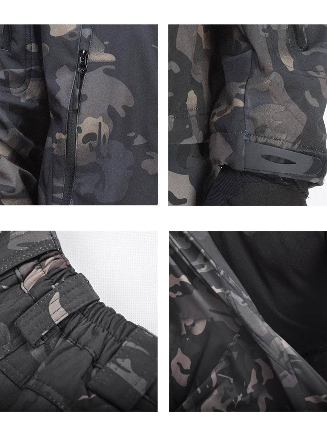 Military-Outdoors Camouflage Tactical Suit Set - Military-Outdoors.com