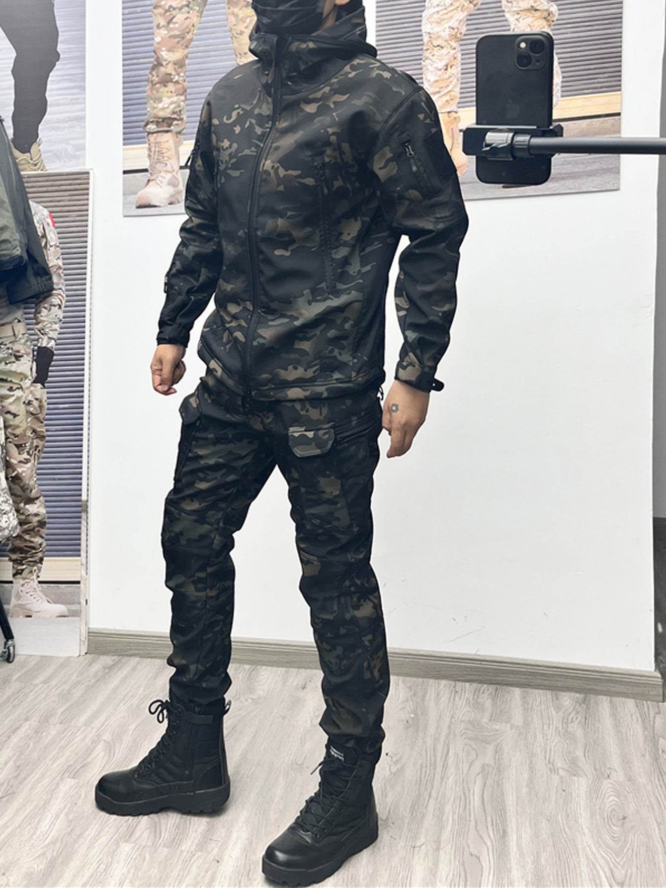 Military-Outdoors Camouflage Tactical Suit Set - Military-Outdoors.com