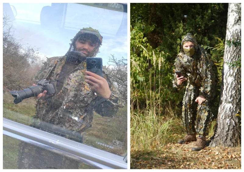 Military-Outdoors Camouflage Tactical Suit for Stealth - Military-Outdoors.com