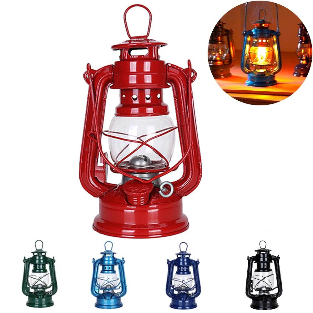 Military-Outdoors 25 cm Retro Kerosene Lamp for Camping - Military-Outdoors.com