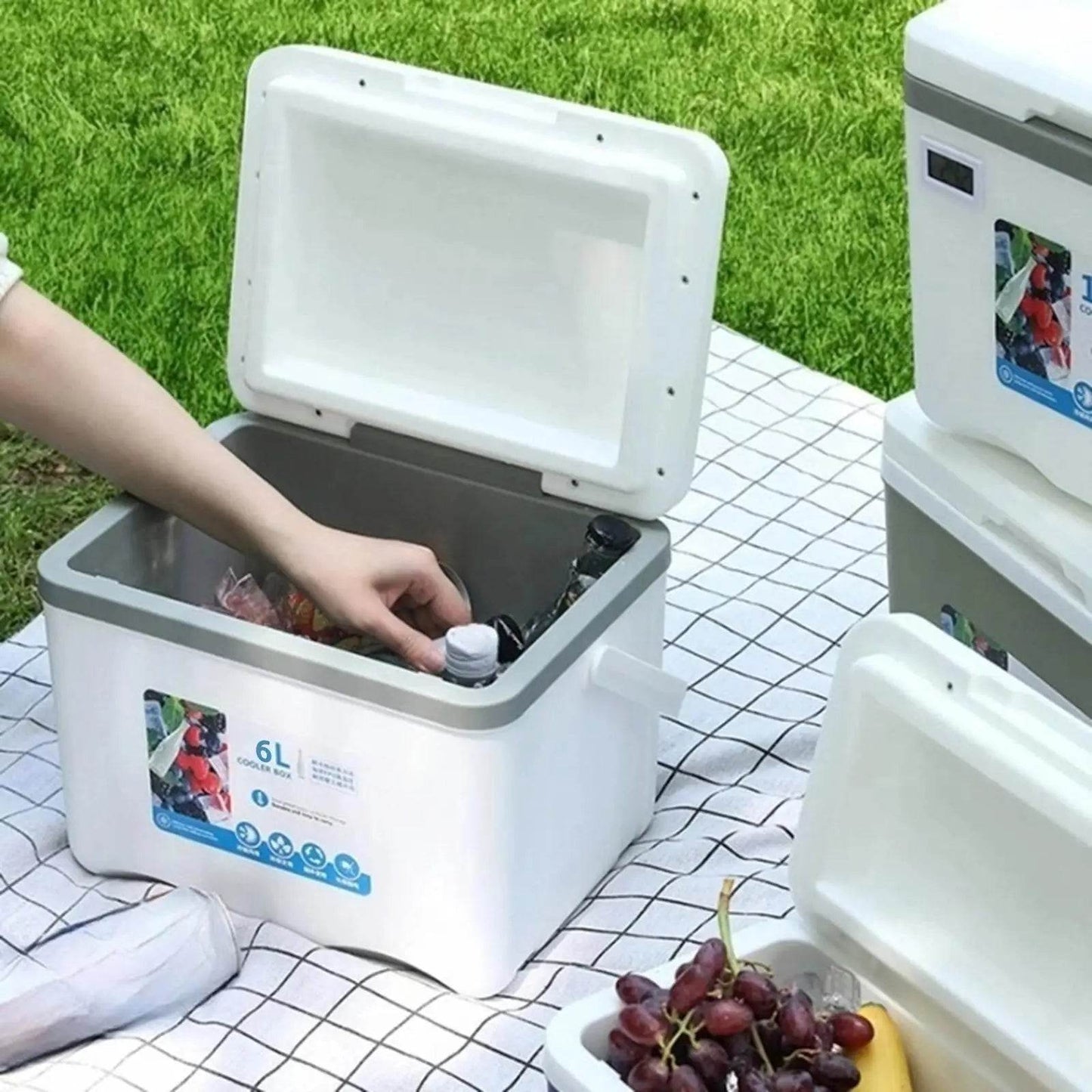 Military-Outdoors Cooler Ice Box - Durable 6L Storage - Military-Outdoors.com