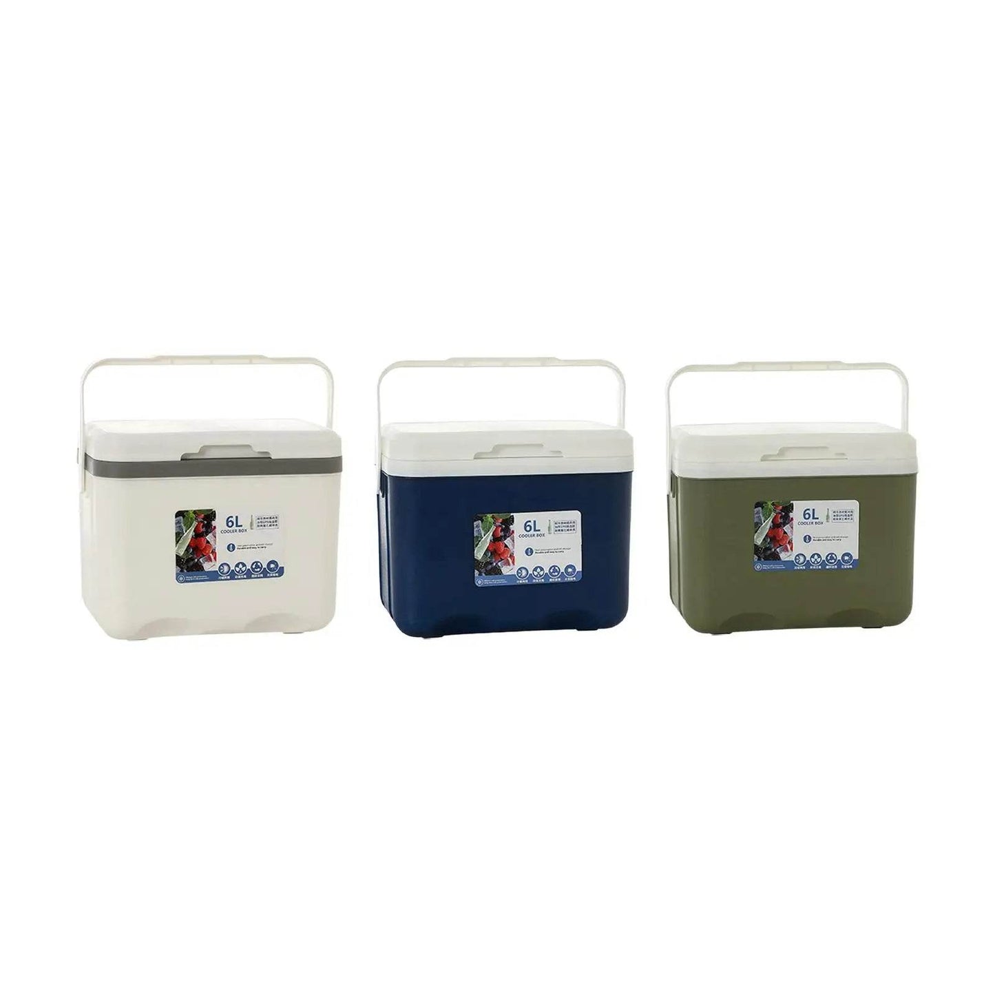 Military-Outdoors Cooler Ice Box - Durable 6L Storage - Military-Outdoors.com