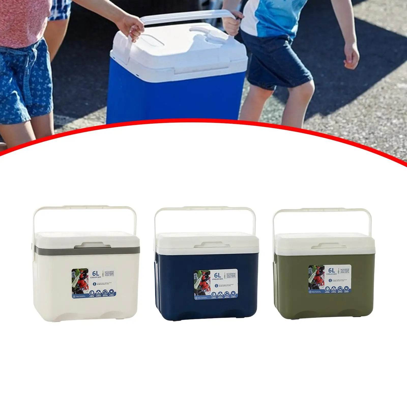 Military-Outdoors Cooler Ice Box - Durable 6L Storage - Military-Outdoors.com