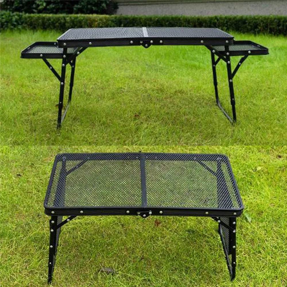 Iron Mesh Folding Table - Durable & Portable Outdoor Gear - Military-Outdoors.com