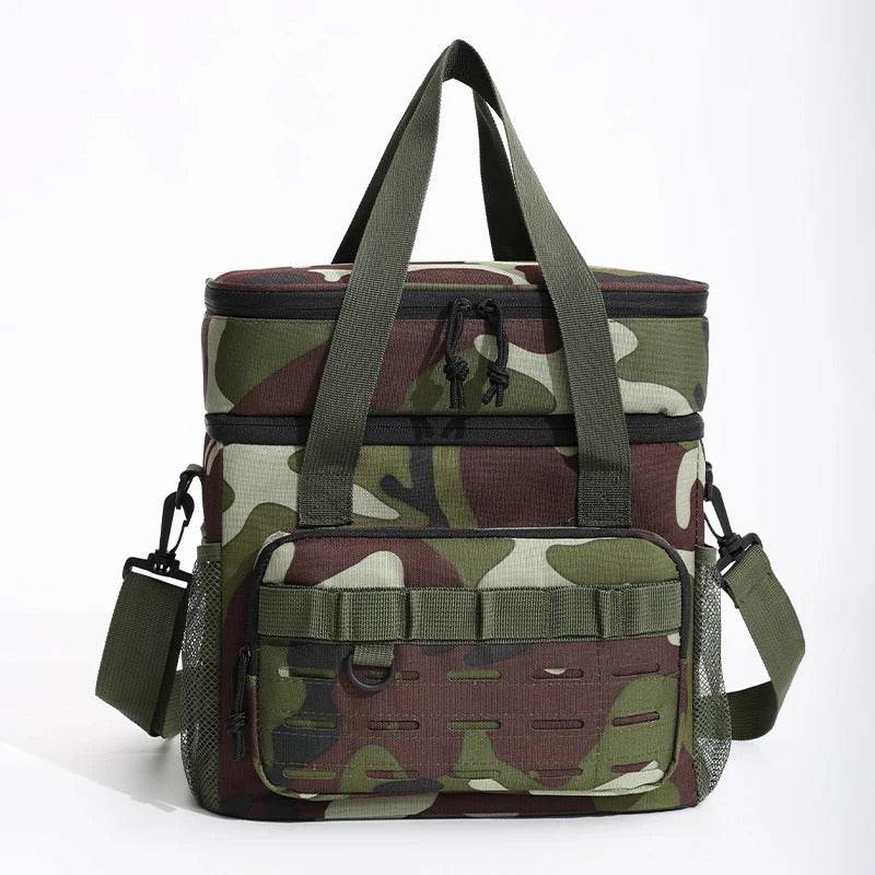 Camo Military Outdoor Cooler Bag for camping and picnics