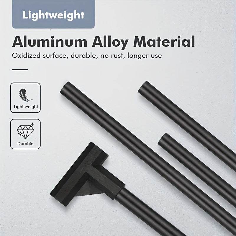 Lightweight aluminum alloy camping hanging rack for durable outdoor use