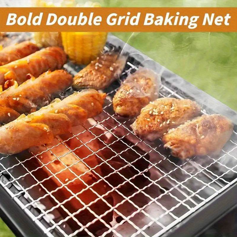 Portable Charcoal Barbecue Grill Set - Military-Outdoors.com
