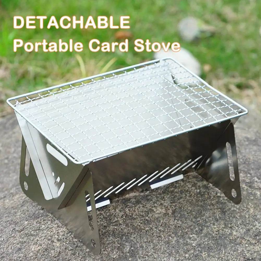 Military-Outdoors Portable Folding Grill for Camping - Military-Outdoors.com