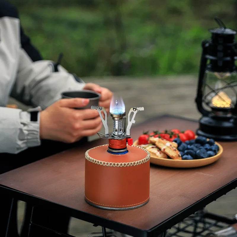 Portable Mini Gas Cooker for Outdoor Camping Adventures - Military-Outdoors.com