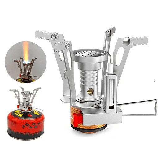 Portable Mini Gas Cooker for Outdoor Camping Adventures - Military-Outdoors.com