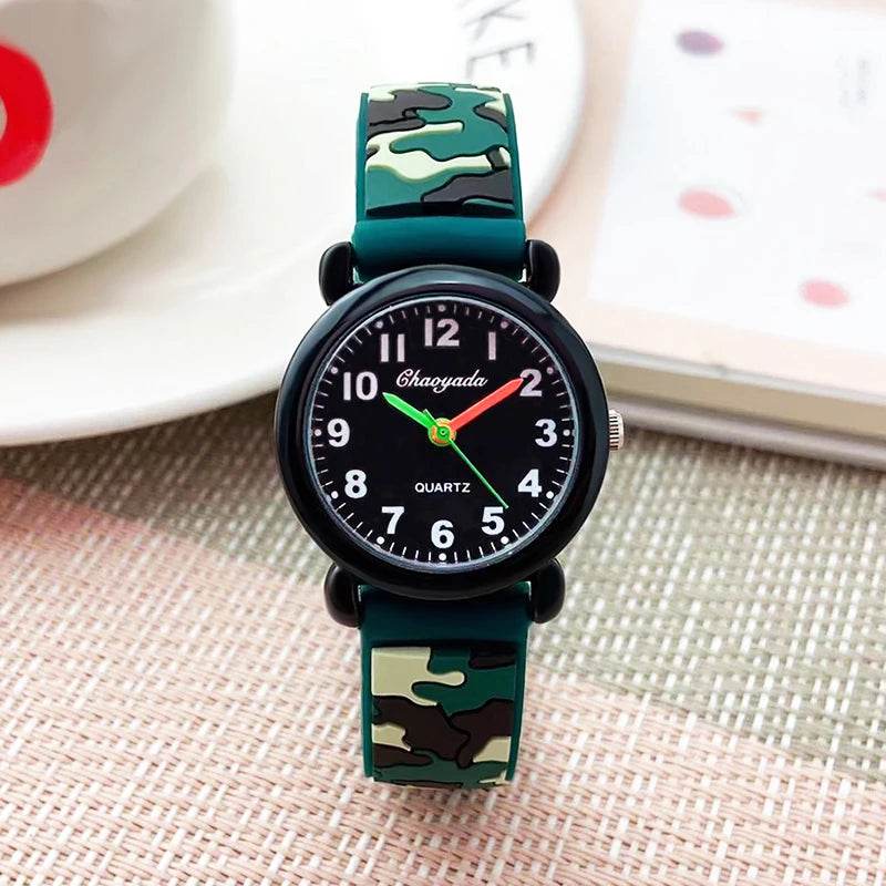 Camouflage Quartz Kids Watch - Military Style Gear - Military-Outdoors.com