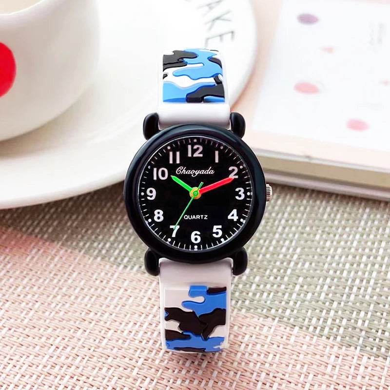 Camouflage Quartz Kids Watch - Military Style Gear - Military-Outdoors.com