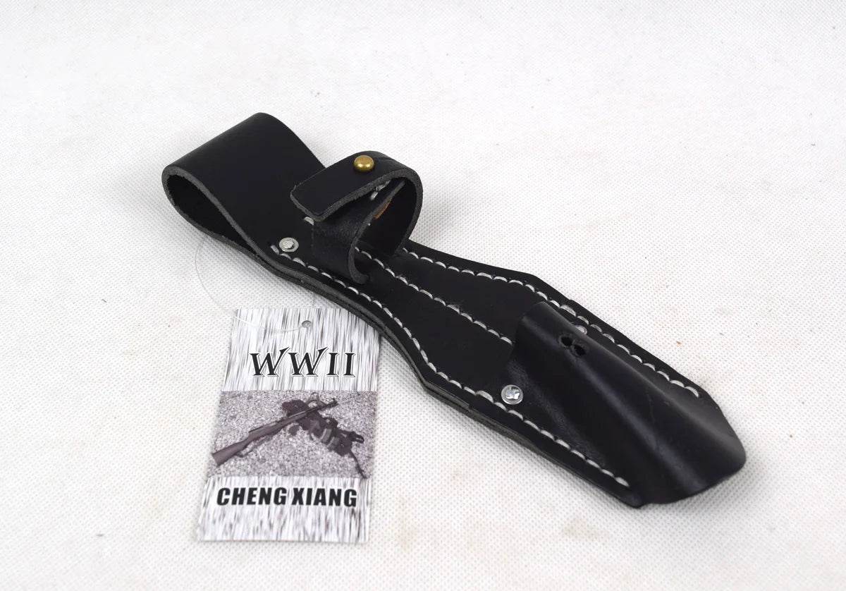 WWII GERMAN 98K Bayonet Leather Holder Replica - Military-Outdoors.com