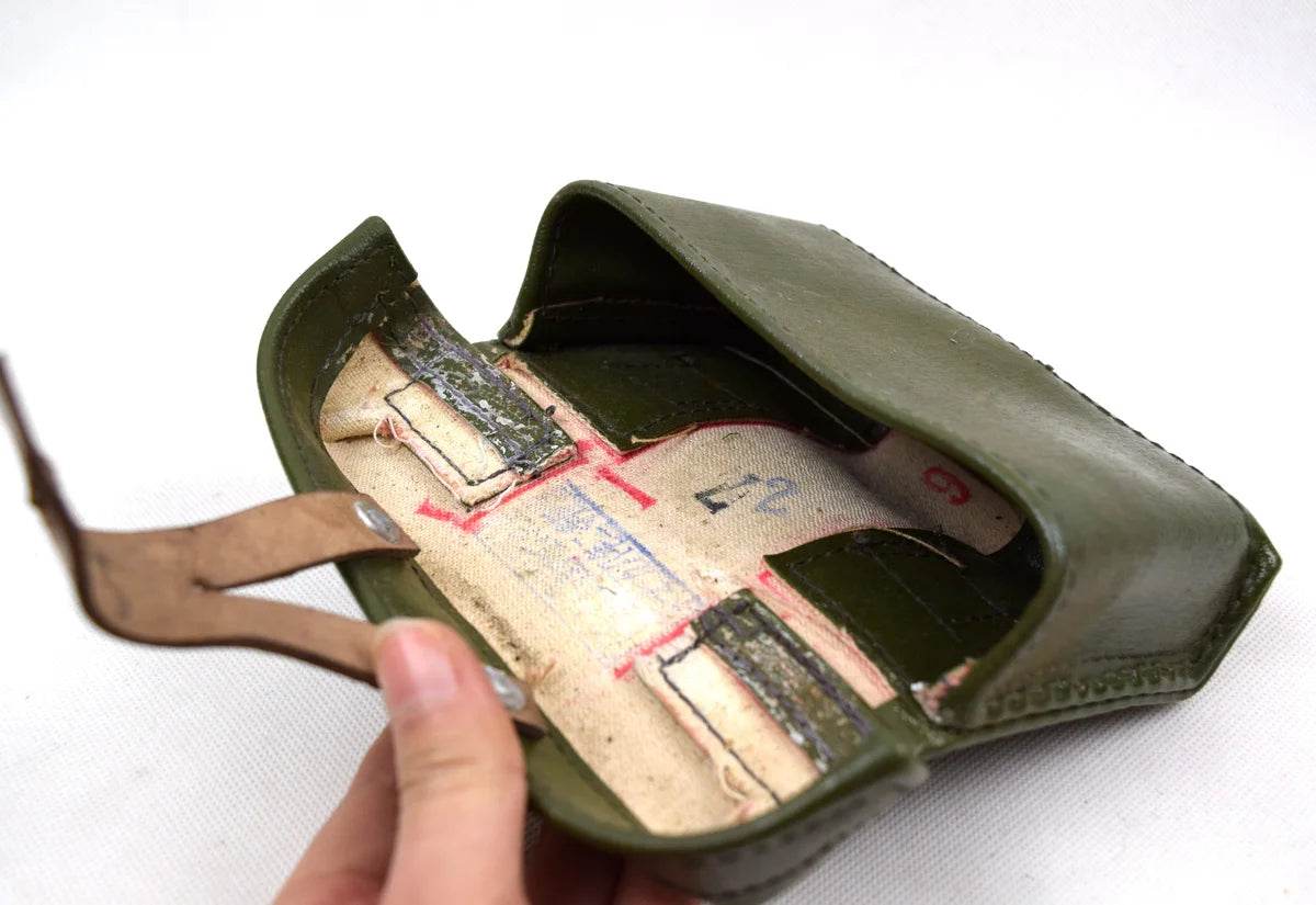 Army Surplus: Original Chinese Ammo Belt Pouch 7.62X54R 91/30 M53 - Military-Outdoors.com