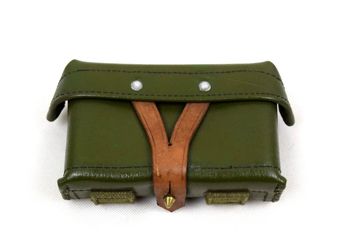 Army Surplus: Original Chinese Ammo Belt Pouch 7.62X54R 91/30 M53 - Military-Outdoors.com