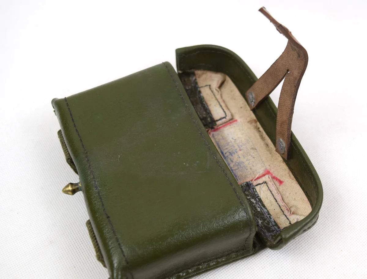 Army Surplus: Original Chinese Ammo Belt Pouch 7.62X54R 91/30 M53 - Military-Outdoors.com