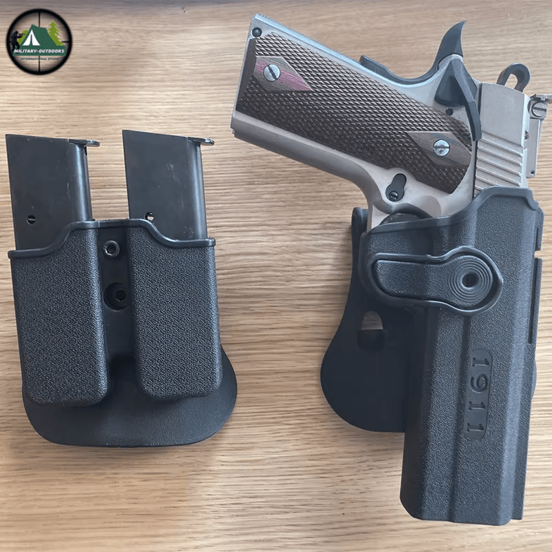 Tactical Pistol Holster Mag Pouch for Colt 1911 - Military-Outdoors.com