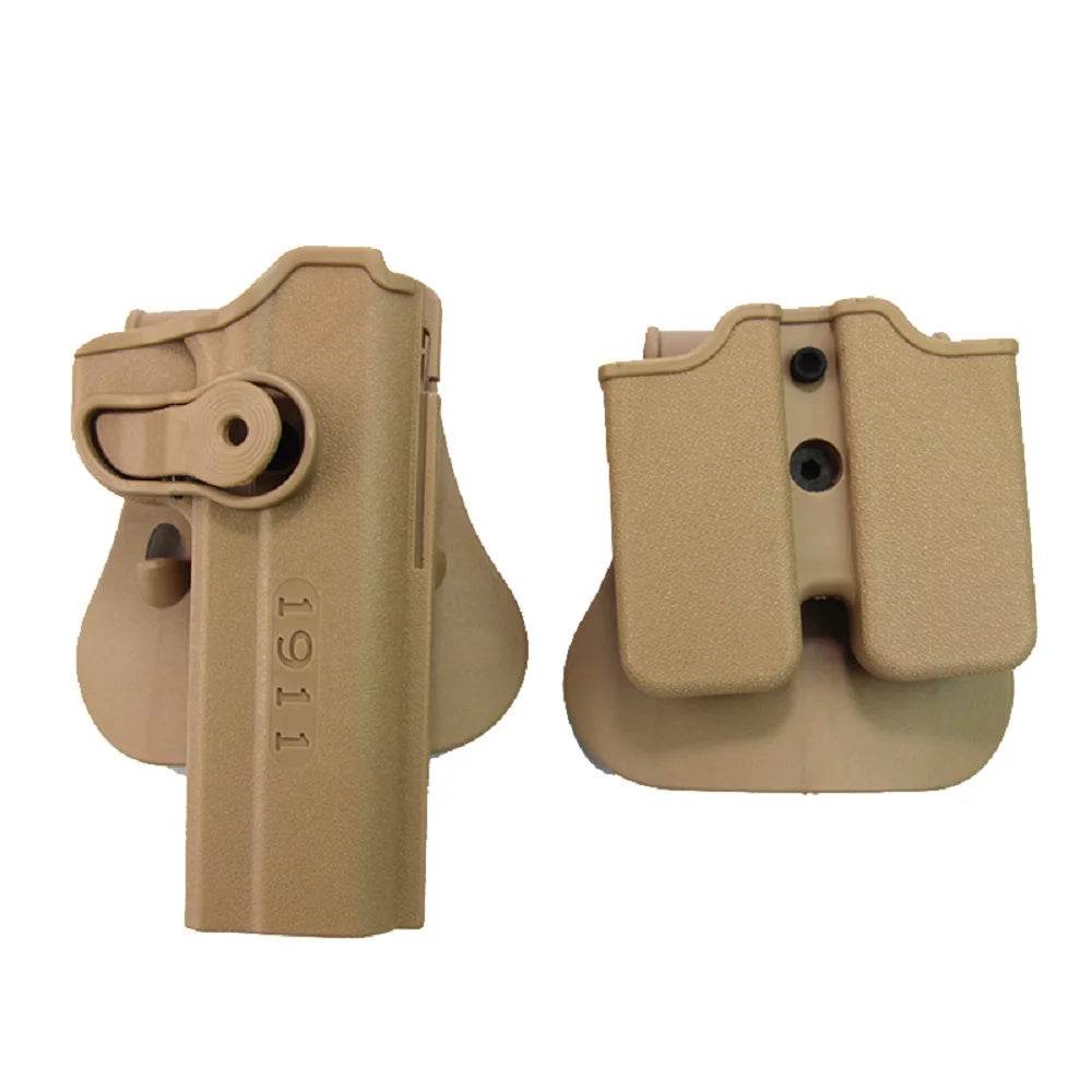 Tactical Pistol Holster Mag Pouch for Colt 1911 - Military-Outdoors.com
