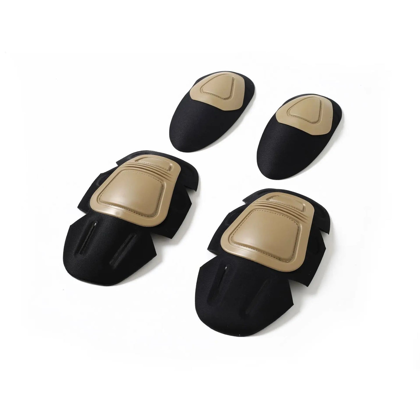 Durable combat knee and elbow pads designed for maximum protection and comfort during outdoor activities