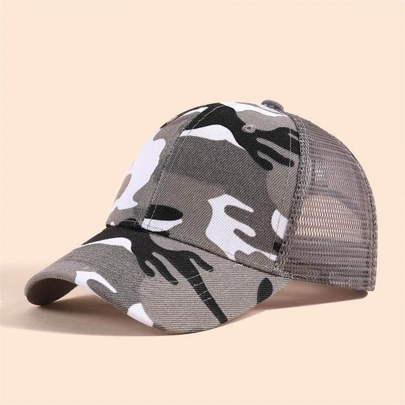 Camo Pattern Kids Caps for Outdoor Fun and Sun Protection for outdoor play