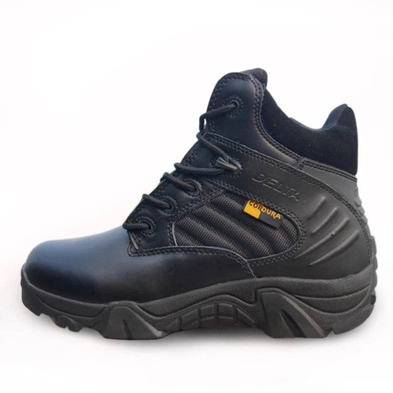 Delta Tactical Boots in Black for Outdoor Activities and Durability