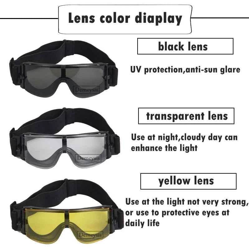 Military-Outdoors UV Protection Goggles for Shooting - Military-Outdoors.com