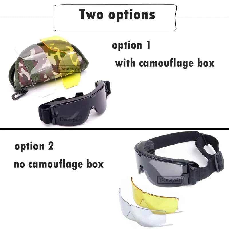 Military-Outdoors UV Protection Goggles for Shooting - Military-Outdoors.com