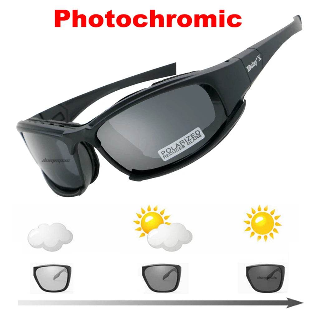 Photochromic Polarized Military Grade Tactical Glasses - Military-Outdoors.com