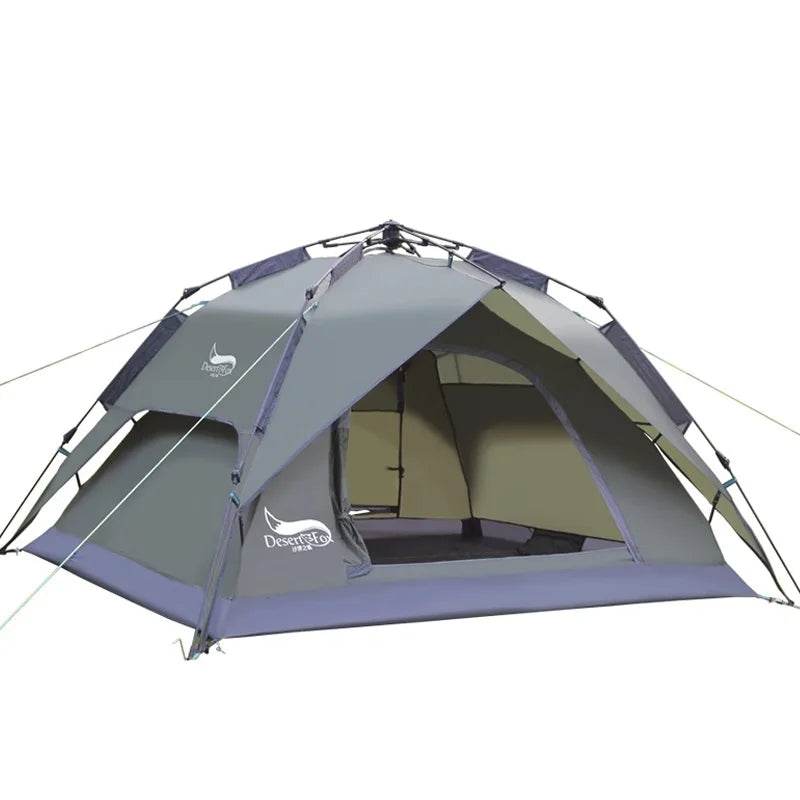 Military-Outdoors 3-4 person outdoor tent with spacious interior for camping adventures