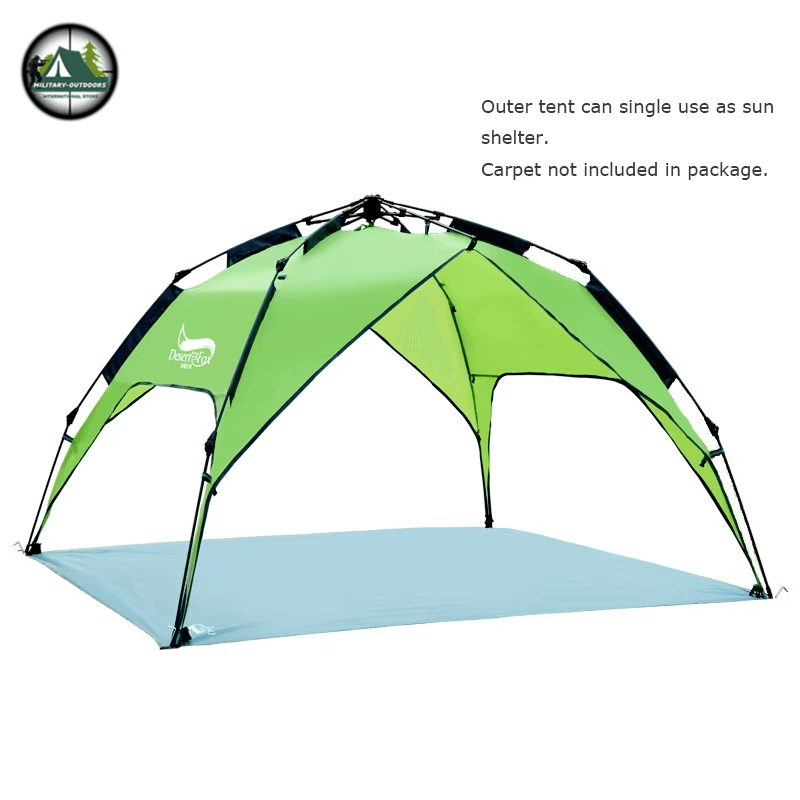 Military-Outdoors 3-4 Person Tent Outdoor Camping Gear - Military-Outdoors.com