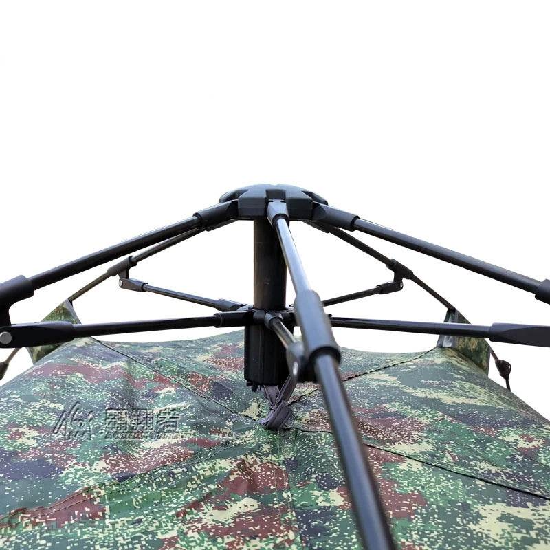 Camouflage Double Decker Automatic Tent for 2-3 Person - Military-Outdoors.com