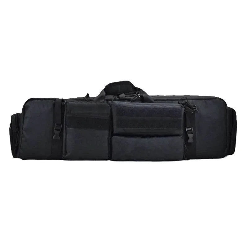 Black Military Dual Rifle Carry Bag for Tactical Adventures - Military-Outdoors.com