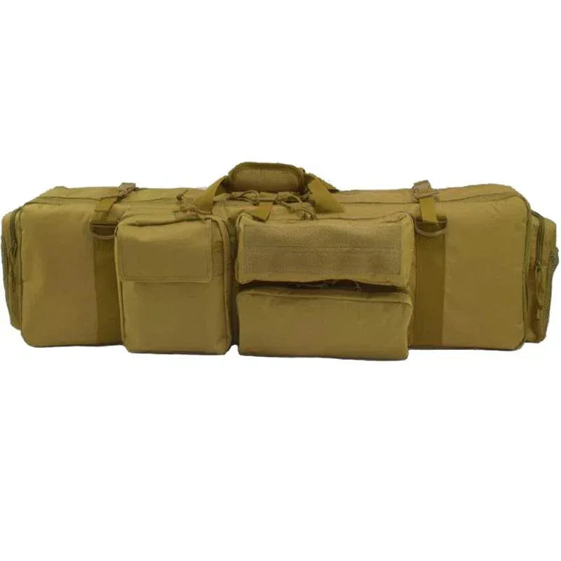 Tan Color Military Dual Rifle Carry Bag for Tactical Adventures - Military-Outdoors.com