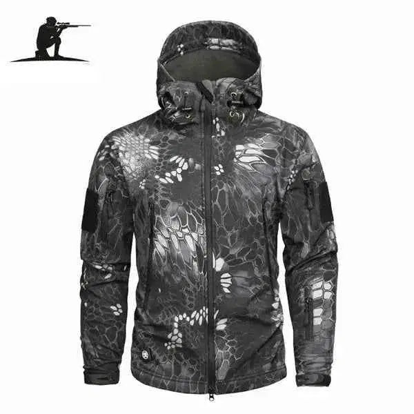 Military-Outdoors Durable Tactical Fleece Jacket - Military-Outdoors.com