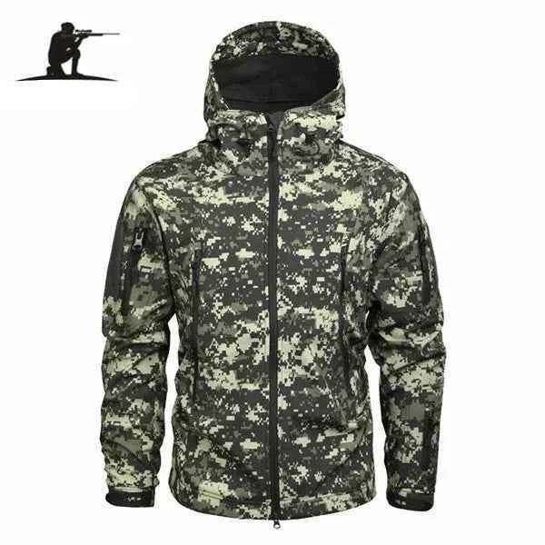 Military-Outdoors Durable Tactical Fleece Jacket - Military-Outdoors.com